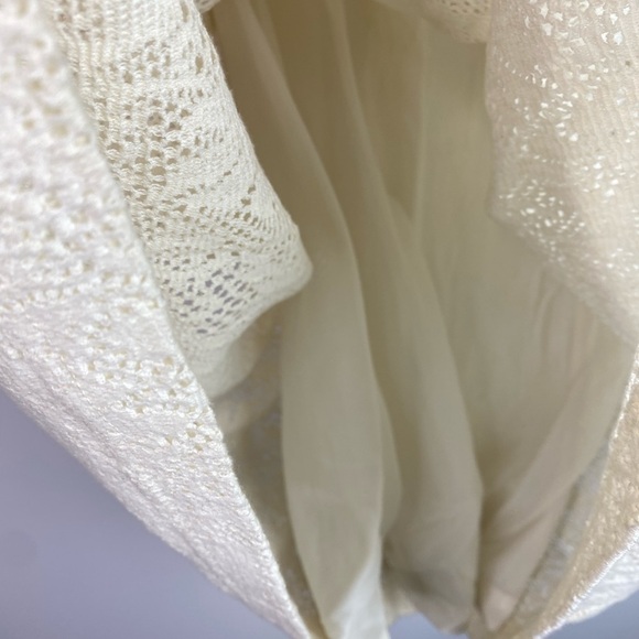 Marian & Maral Lace Cream Off white dress Medium - Picture 5 of 5
